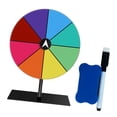 thumbnail image 4 of Transemion Acrylic Prize Turntable Fun Erasable Reusable Tradeshow Carnival Activity Tabletop Roulette Game Experience Parties, 4 of 6