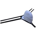 thumbnail image 3 of Botmois Men Underwear Double Belt Bikini Lingerie Thong Silk Soft Pouch T-back G-string Tangas Light Gray M, 3 of 3