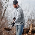 thumbnail image 4 of Mr.Stream Men's 3 Button Full Long Sleeve Pocket Work Henley T-Shirts Relaxed Fit 100% Cotton Heavyweight Tees 888 Grey L, 4 of 8