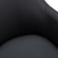 thumbnail image 2 of Monarch Specialties Dining Chair, Set Of 2, Side, Upholstered, Kitchen, Dining Room, Pu Leather Look, Metal, Black, Contemporary, Modern, 2 of 6