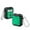 Darkgreen, variant on JTCASES for AirPods 1st/2nd Generation Case, Wireless Charging with Keychain Hybird Two-layer Shockproof Anti-fall Full Protection for AirPods 1st/2nd Gen, Black