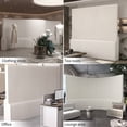 thumbnail image 3 of Folding Retractable Paper Room Divider Panel 63" High x 79" Wide, Portable Privacy Screen Partition Wall for Room Separation, Suitable for Various Scenarios, Offices, Party, Background, Salon, 3 of 5