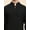 Black, variant on SKAVIJ Men's 2 Pieces Handloom Cotton Shirt Pant set Casual Long Sleeve Short Length Wooden Button Henley Summer Yoga Outfits (Small,Black)