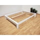 thumbnail image 3 of Base Para Cama Queen Size Muebles GM Tradicional Desarmable Madera de Pino Con Laca Color Blanco, 3 of 6