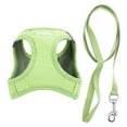 thumbnail image 2 of Gustave No Pull Dog Harness and Leash Set for Small Medium Dogs Reflective Pet Vest Step-in Adjustable Soft Mesh Cat Puppy Walking Harness with Leash "Green, S", 2 of 10