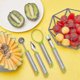 thumbnail image 5 of 4pcs Fruit Tool Set Fruit Carving Knife Set Stainless Steel Fruit Tools DIY Kitchen Utensil Set Fruit Salad, 5 of 5
