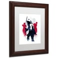 thumbnail image 3 of Trademark Fine Art 'Michonne' Canvas Art by Robert Farkas, White Matte, Wood Frame, 3 of 4