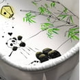thumbnail image 3 of JumpOff Jo – Fitted Bassinet Sheet – 16” x 32” Flexible Fit Bassinet Sheet for Oval, Rectangle, and Hourglass Standard Sized Mattresses –Playful Panda, 3 of 6