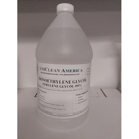 

Ethylene Glycol Liquid/Pure Mono Ethylene Glycol 100% ((128 FL OZ / 1GLN))