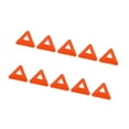 thumbnail image 4 of S SERENABLE 10 Pieces Soccer Triangle Training Cones Practice Lightweight Cross Training Orange, 4 of 9