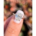 thumbnail image 2 of solitaire jewels 3CT Oval Halo Moissanite Engagement Ring For Women, 18K Rose Gold, 2 of 6