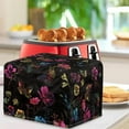 thumbnail image 3 of TSOVTHRID Colorful Butterfly Flower Print 4 Slice Toaster Covers, Waterproof Microwave Toaster Oven Cover Stain Resistant Kitchen Small Appliance Dust Protector Home Table Decor, 3 of 8