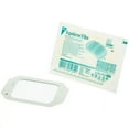 thumbnail image 4 of 3M Tegaderm 1626W Transparent Film Dressing 4" x 4 3/4" - Best for Wound Care, Minor Burns, IV Sites, Ulcers, Scrapes First Aid Sterile, Waterproof, Breathable & Non-Allergic Bandage - Pack of 10, 4 of 6