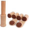 thumbnail image 4 of 24 protectores de suelo para patas de sillas, patas de muebles, patas de sillas, patas de muebles, almohadillas antideslizantes para muebles de 1 a 2 pulgadas, color caqui. Afortunado Sencillez, 4 of 5