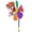 B006- F, variant on Yard Wind Spinner Outdoor, Rooster Shaped Windmill, Whimsical Decor, Garden Decorations Outdoor, Front Yard, Bright Hues, 1 Pc
