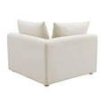 thumbnail image 4 of Hangover Cream Performance Linen Modular Corner Chair, 4 of 7