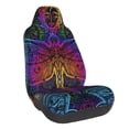 thumbnail image 1 of Lsque Indian Mandalas Dragonfly Pattern Car Seat Covers for Front Seats , Waterproof Seat Covers for Cars, Sporty Front Seat Covers,Car Seat Cover Protector Front Seats, 1 of 5