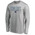 thumbnail image 2 of Men's Heather Gray Penn State Nittany Lions Team Unity Football Long Sleeve T-Shirt, 2 of 3