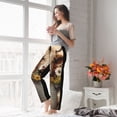 thumbnail image 3 of Haiem Bucket Flower Cow Women's Pajama Pants Ultra Lightweight Pjs Bottoms Sleepwear Bottom Pants With Pocket Drawstring-XX-Large, 3 of 7