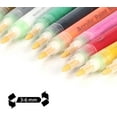 SMOOTHERPRO Acrylic Paint Markers 12 Colors with 36mm Reversible Tips