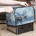 thumbnail image 7 of Haiem Winter Reindeer In Snowy Mountains Print Toaster Covers 2 Slice Wide Slot,Bread Dust Cover & Fingerprint Protection,Bread Machine Cover,Appliance Covers, 7 of 7