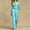 Sky Blue, variant on IUYRTFE Women Solid Color Long Sleeve Button Down Jumpsuit Wide Leg Pants with Pockets for Casual Daily Wear