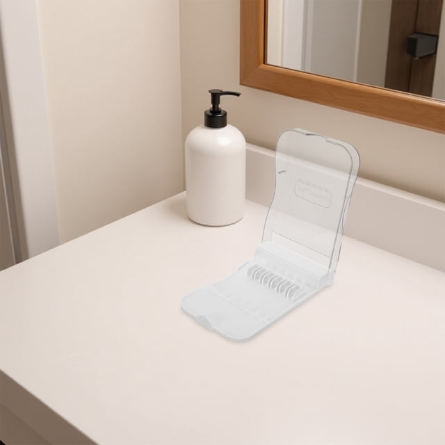 NUOLUX Organizador De Boquillas Para Flosser Con Estuche Protector Y Cubiertas De Silicona Para Viaje