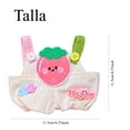 thumbnail image 5 of Conjunto Navideño y de Temporada para Muñeca de Algodón 20 cm, 6 Piezas (2 Sombreros + 4 Overoles de Pana), Atuendos Kawaii para Fotos, Regalo y Decoración, 5 of 5