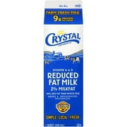 Crystal 2% Reduced Fat, Gluten Free Milk 1 Qt 32 fl oz