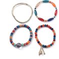 thumbnail image 3 of PEACNNG Stretch Bracelets Sets 4pcs Bohemia Multi-layered Bracelets Women Bracelets with Acrylic Beads 2.17~2.32inches, 3 of 5