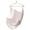 Beige, variant on Macrame Hammock Chair Rope Swing, 550 Lbs Capacity, Two Cushions & Portable Steel Spreader Bar for Indoor/Outdoor,Rainbow Stripes