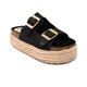 thumbnail image 3 of Sandalia De Plataforma Vida Leve Para Mujer Color Negro Talla 27 Vida Leve PIA-04-NEGRO, 3 of 5