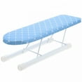 thumbnail image 2 of ACDANC 2026 New Mini Folding Ironing Board,Sleeve Ironing Board,Desktop Household Ironing Board,Small Ironing Rack,Sleeve Ironing Board for Home, Dorm, Travel, Office (Blue Checkered Sleeve Rack), 2 of 6