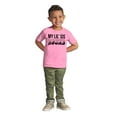 thumbnail image 3 of Little Sis Rocks Older Big Sister Toddler Boy Girl T Shirt Infant Toddler Brisco Brands 3T, 3 of 6