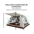 thumbnail image 2 of Tienda De Campaña Automática Upf 50+, Impermeable Malubero, Beige, 2 of 5