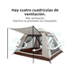 thumbnail image 2 of Tienda De Campaña Automática Upf 50+, Impermeable Malubero, Beige, 2 of 5