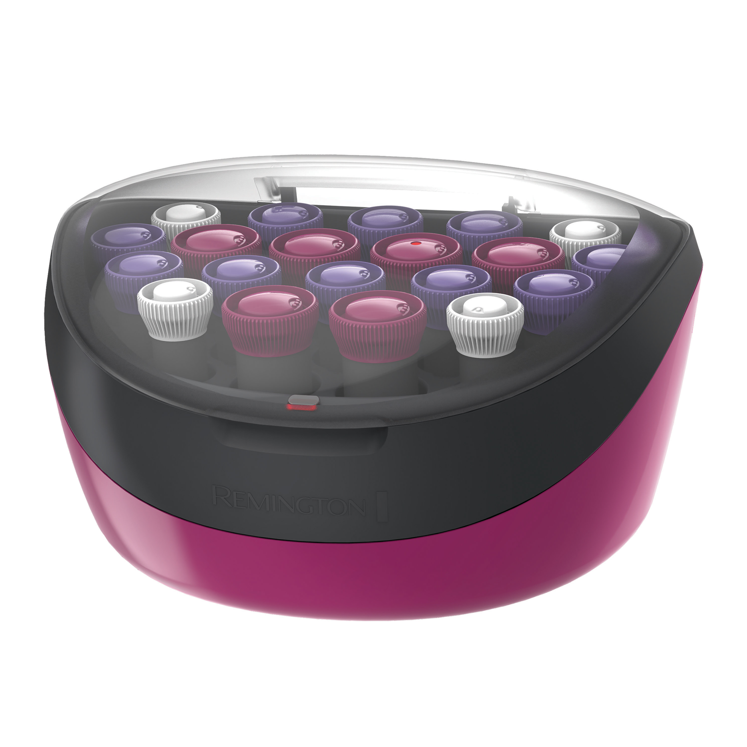 Remington Professional Ceramic Conditioning Hot Hair Rollers, 20 Piece Set, Ionic, Purple, H5600H - image 5 of 14