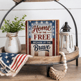 thumbnail image 3 of Patriotic Wood Tabletop Sign, American Flag Home Decor for 4th of July Memorial Day Shelf Table Decorations Set 2, 3 of 7