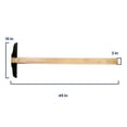 thumbnail image 6 of Pacific Arc, 18 Inch T Square, Traditional Maple Blade with Acrylic Edge, 6 of 11
