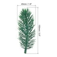thumbnail image 2 of Uxcell 4" Artificial Green Pine Needles, 48 Pack Branches Small Twigs Stems Picks for Christmas, Style 2, 2 of 6