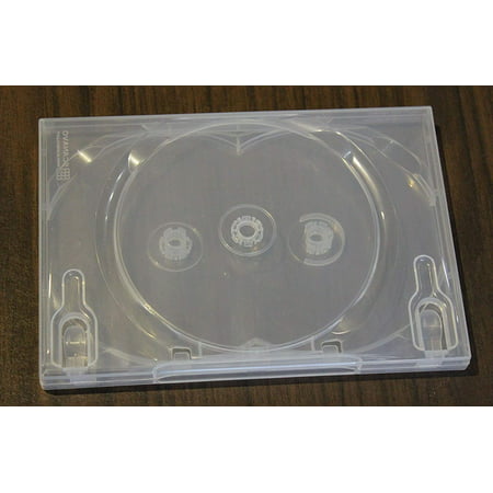 Hostal Migración riqueza 6 Pk Scanavo Crystal Clear Standard Size 3 DVD Case Box 14mm Triple Discs  Holder W/O Flap Tray | Walmart Canada