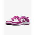 thumbnail image 3 of Women's Nike Dunk Low Next Nature White/Hot Fuchsia (DD1873 110) - 8, 3 of 6