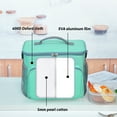 thumbnail image 4 of Kokovifyves Sports and Outdoors Clearance Portable Soft Sided Cooler Bag - Modern Picnic Lunch Bag - Foldable Soft Cooler Insulated And Leak Proof For Travel, Camping, Beach Picnic, Keeps Warm, Cold, 4 of 6