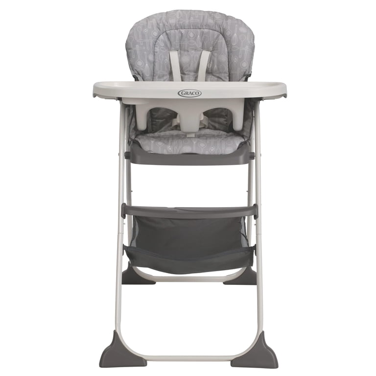 Graco Slim Snacker Highchair with One-Hand Fold, Adjustable