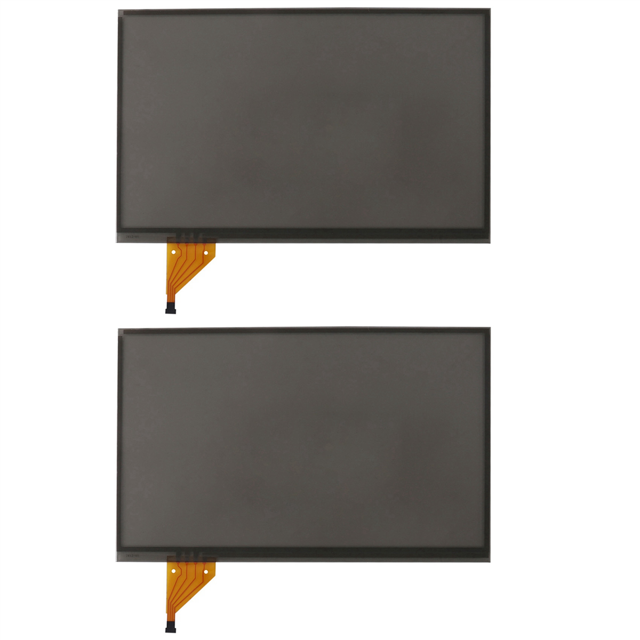 2 Pcs 7.3 Inch Touch-Screen Panel Glass Digitizer for IS250 IS300 GS RX 2006-2009 Radio Navigation 7.3 Inch,2 * Touch-screen glass digitizer,black