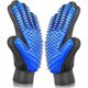 thumbnail image 1 of Grooming Glove Pet Dog Hair Glove for Animal, Horse, Rabbit Massage, Shower, Bath Brush Rubber Comb Pet Hair Gloves (Couple), 1 of 4