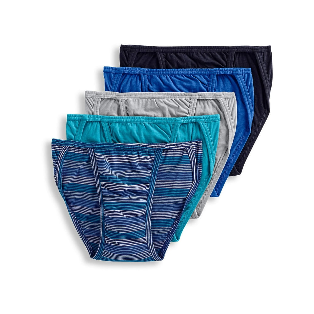 Life by Jockey Men's 24/7 Comfort Cotton String Bikini 5 pack
