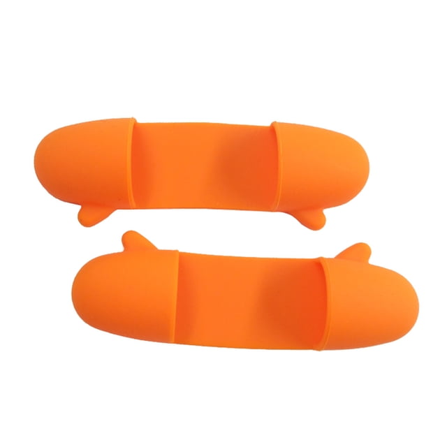 WIFKLSIIPG Silicone Anti-scald Clip Creative to Prevent Burns Hand Kitchen Gadgets(Orange)