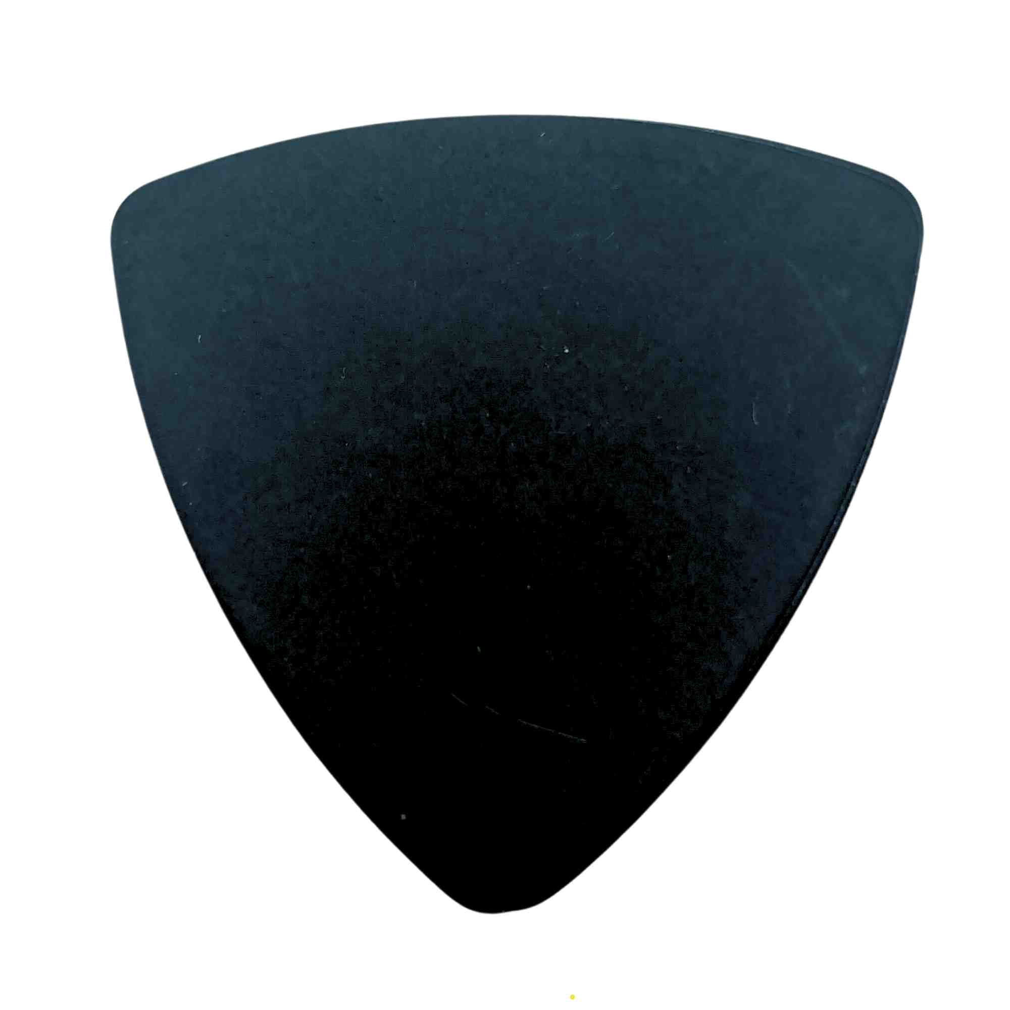 Clayton BRT50 Raven Rounded Triangle Guitar Picks, Black - 0.50 mm - 72 Pieces