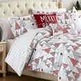 thumbnail image 5 of Southshore Fine Living, Inc. Christmas Comforter King Size Set, Christmas Tree Print, King/Cal King, 5 of 8